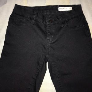 Blank ‘spray on’ jeans in black